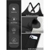 imageAleumdr Women One Piece Swimsuit Skirt Tummy Control Bathing Suit Color Block Swim Dress Swimwear with PocketsBlack