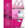 imageAleumdr Women One Piece Swimsuit Skirt Tummy Control Bathing Suit Color Block Swim Dress Swimwear with PocketsPink