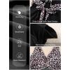 imageAleumdr Women Retro Tankini Swimdress Tummy Control Bathing Suits Two Piece Tankini Tops with Bikini Bottoms Twist SwimwearBlack Printed