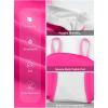 imageAleumdr Women Vintage Tummy Control Two Piece Tankini Swimsuits Swimdress Push up Swimwear Bathing SuitsHot Pink