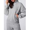imageAleumdr Womens 2 Piece Outfits Matching Sets Sweatsuit Hoodie Oversized Sweatshirts with Sweatpants Tracksuits Fall OutfitsA2 Gray