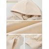 imageAleumdr Womens 2 Piece Outfits Matching Sets Sweatsuit Hoodie Oversized Sweatshirts with Sweatpants Tracksuits Fall OutfitsA5 Beige