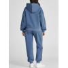 imageAleumdr Womens 2 Piece Outfits Matching Sets Sweatsuit Hoodie Oversized Sweatshirts with Sweatpants Tracksuits Fall OutfitsA6 Light Blue