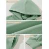 imageAleumdr Womens 2 Piece Outfits Matching Sets Sweatsuit Hoodie Oversized Sweatshirts with Sweatpants Tracksuits Fall OutfitsA7 Green