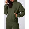 imageAleumdr Womens 2 Piece Outfits Matching Sets Sweatsuit Hoodie Oversized Sweatshirts with Sweatpants Tracksuits Fall OutfitsA9 Brown Gray