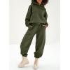 imageAleumdr Womens 2 Piece Outfits Matching Sets Sweatsuit Hoodie Oversized Sweatshirts with Sweatpants Tracksuits Fall OutfitsA9 Brown Gray