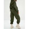 imageAleumdr Womens 2 Piece Outfits Matching Sets Sweatsuit Hoodie Oversized Sweatshirts with Sweatpants Tracksuits Fall OutfitsA9 Brown Gray