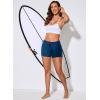 imageAleumdr Womens 3quot Waistband Swimsuit Bottom Boy Shorts Swimming PantyAvailable in PlusBlue 405