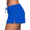 imageAleumdr Womens 3quot Waistband Swimsuit Bottom Boy Shorts Swimming PantyAvailable in PlusBlue2