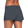 imageAleumdr Womens 3quot Waistband Swimsuit Bottom Boy Shorts Swimming PantyAvailable in PlusGrey2