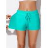 imageAleumdr Womens 3quot Waistband Swimsuit Bottom Boy Shorts Swimming PantyAvailable in PlusMint Green