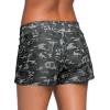 imageAleumdr Womens 3quot Waistband Swimsuit Bottom Boy Shorts Swimming PantyAvailable in PlusPrinted Black