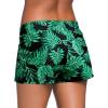imageAleumdr Womens 3quot Waistband Swimsuit Bottom Boy Shorts Swimming PantyAvailable in PlusPrinted Green