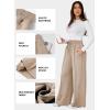 imageAleumdr Womens High Waisted Drawstring Waist Wide Leg Sweatpants with Pockets Casual Loose Yoga PantsSmoke Gray