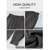 imageAleumdr Womens High Waisted Sweatpants with Pockets Workout Running Jogger Pants Baggy Lounge Sweat PantsDark Grey