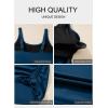 imageAleumdr Womens Tankini Top Only Ruched Tummy Control Bathing Suit Top Modest Swim Tank Top No BottomSail Blue