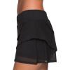 imageAleumdr Womens Waistband Layered Swimdress Ruffle Swim Skirt Swimsuit BottomAvailable in PlusBlack