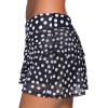 imageAleumdr Womens Waistband Layered Swimdress Ruffle Swim Skirt Swimsuit BottomAvailable in PlusBlack Spot