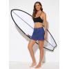 imageAleumdr Womens Waistband Layered Swimdress Ruffle Swim Skirt Swimsuit BottomAvailable in PlusBlue