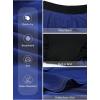 imageAleumdr Womens Waistband Layered Swimdress Ruffle Swim Skirt Swimsuit BottomAvailable in PlusBlue Black