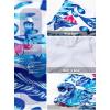 imageAleumdr Womens Waistband Layered Swimdress Ruffle Swim Skirt Swimsuit BottomAvailable in PlusBlue Printed