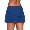 imageAleumdr Womens Waistband Layered Swimdress Ruffle Swim Skirt Swimsuit BottomAvailable in PlusBlue a