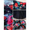 imageAleumdr Womens Waistband Layered Swimdress Ruffle Swim Skirt Swimsuit BottomAvailable in PlusFlower Printed