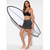 imageAleumdr Womens Waistband Layered Swimdress Ruffle Swim Skirt Swimsuit BottomAvailable in PlusGray 2011