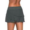 imageAleumdr Womens Waistband Layered Swimdress Ruffle Swim Skirt Swimsuit BottomAvailable in PlusGray 2011