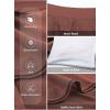 imageAleumdr Womens Waistband Layered Swimdress Ruffle Swim Skirt Swimsuit BottomAvailable in PlusLigh Brown