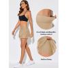 imageAleumdr Womens Waistband Layered Swimdress Ruffle Swim Skirt Swimsuit BottomAvailable in PlusLight Beige