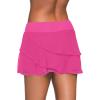 imageAleumdr Womens Waistband Layered Swimdress Ruffle Swim Skirt Swimsuit BottomAvailable in PlusRose
