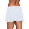 imageAleumdr Womens Waistband Layered Swimdress Ruffle Swim Skirt Swimsuit BottomAvailable in PlusWhite