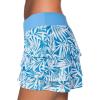 imageAleumdr Womens Waistband Layered Swimdress Ruffle Swim Skirt Swimsuit BottomAvailable in PlusWhite Printed