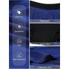 imageAleumdr Womens Waistband Layered Swimdress Ruffle Swim Skirt Swimsuit BottomAvailable in PlusZzz Blue Black