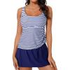 A4 Stripe Blue