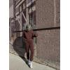 imageAleumdr Women 2 Piece Outfits Sweatsuit Oversized Half Zip Pullover Long Sleeve Sweatshirt Jogger Pants Set with PocketsBrown