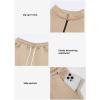 imageAleumdr Women 2 Piece Outfits Sweatsuit Oversized Half Zip Pullover Long Sleeve Sweatshirt Jogger Pants Set with PocketsSmoke Gray
