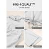 imageAleumdr Womens 2 Piece Outfits Lounge Set Mock Neck Long Sleeve Sweatshirt With Wide Leg Pants Sweatsuit Fall 2025Grey