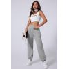 imageAleumdr Womens Sweatpants Cargo Joggers Baggy Sweat Fall Pants Athletic Cotton Fleece Lined Casual Pants with PocketsA2 Gray