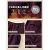 imageAleumdr Womens Sweatpants Cargo Joggers Baggy Sweat Fall Pants Athletic Cotton Fleece Lined Casual Pants with PocketsA8 Dark Red