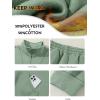 imageAleumdr Womens 2 Piece Outfits Matching Sweat Sets Sweatsuit Tracksuit Zip up Sweatshirt and Sweatpants Lounge SetsGreen
