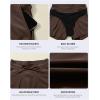 imageAleumdr Womens 3quot Swim Board Shorts Tummy Control Swim Bottom High Waisted Quick Dry Tankini Bottom with PocketsDark Brown