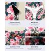 imageAleumdr Womens 3quot Swim Board Shorts Tummy Control Swim Bottom High Waisted Quick Dry Tankini Bottom with PocketsFloral