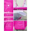 imageAleumdr Womens Color Block One Piece Athletic Swimsuit Sports Tummy Control Cheeky High Cut Bathing SuitsHot Pink