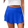 imageAleumdr Womens 3quot Swim Skirt High Waisted Ruched Swimsuit Bottom Tankini Bikini Bottom with PocketsRoyal Blue