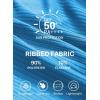 imageAleumdr Womens Ribbed One Piece Tummy Control Swimsuit Cheeky Tie Side High Cut Bathing Suit SwimwearLight Blue