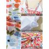 imageAleumdr One Piece Swimdress Swimsuits for Women Tummy Control Tie Knot Swim Dresses Skirt Bathing SuitPink Flower