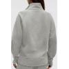 imageAleumdr Womens 2 Piece Outfits Zip up Sweatsuit Set Sweatshirt Jacket with Sweatpants Tracksuit Athletic Match Lounge SetsA2 Gray