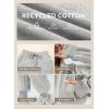 imageAleumdr Womens 2 Piece Outfits Zip up Sweatsuit Set Sweatshirt Jacket with Sweatpants Tracksuit Athletic Match Lounge SetsA2 Gray